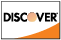 Discover logo shown to indicate kangaroo golf accepts Discover payment